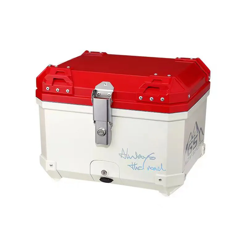 ABS Motorcycle Top Box – Large Capacity Quick-Release Scooter Trunk, Non-Aluminum Universal Tail Case, Tool Storage Box for E-Bike